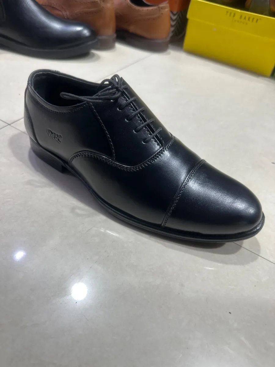 Black Oxford shoe